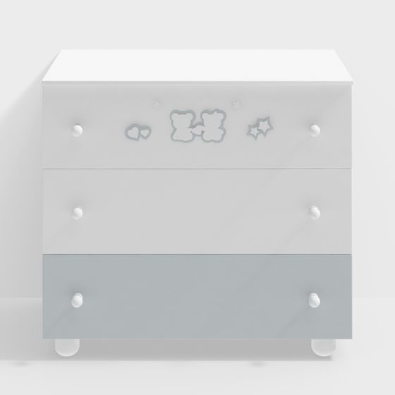 現代の子供用チェスト