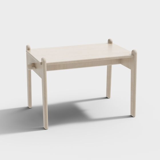 City Table 3D model for Modern Interiors
