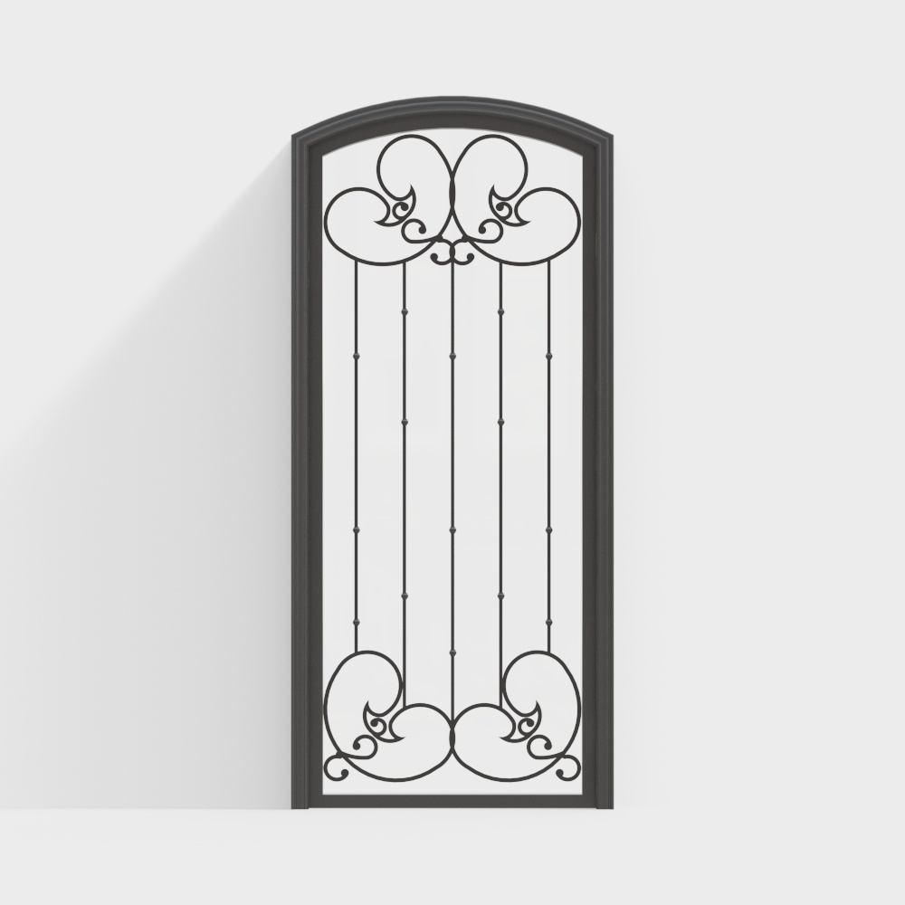 Cửa sổ cong bằng sắt Jane-Ou