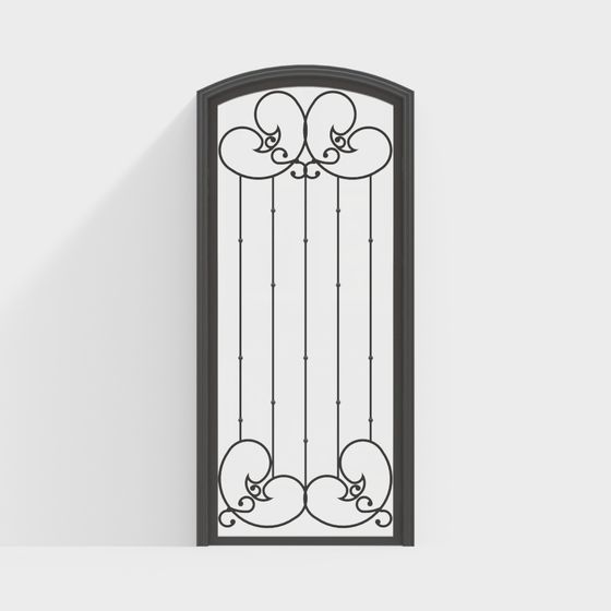 Cửa sổ cong bằng sắt Jane-Ou