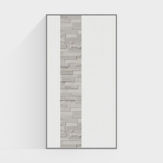 Urban Gate 3D Model - Modern Aesthetic Design