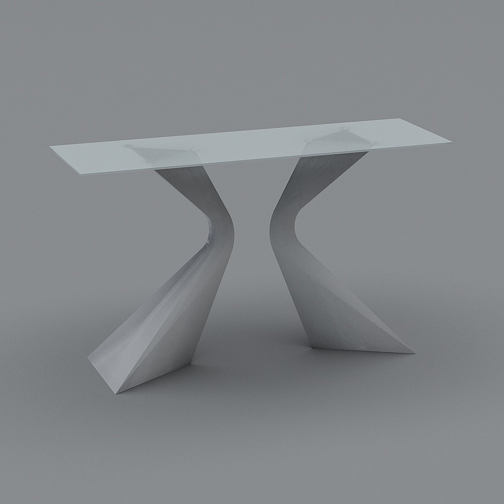 82380+Console+Table+Gloria+Chrome