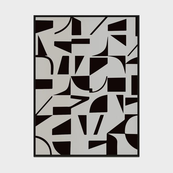 Stunning Abstract Geometric 3D Model for Creative Projects