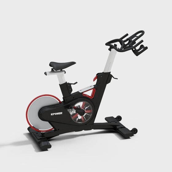 Dynamic Spin Bike 3D Model for Healthy Living