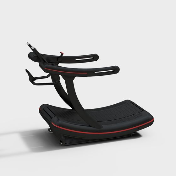 Красная беговая дорожка K648