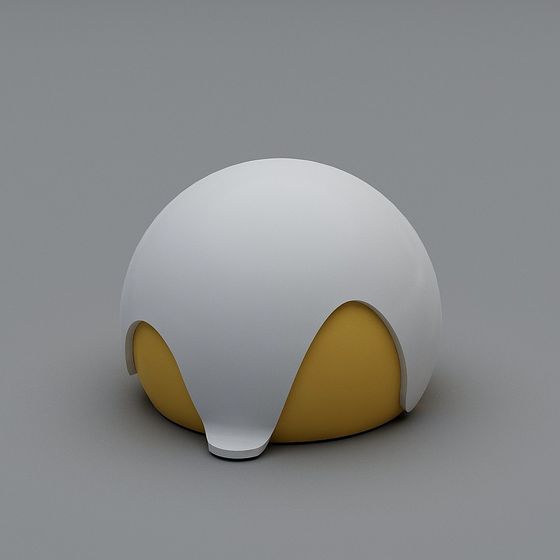 Unique Geometric Minimalist 3D Model