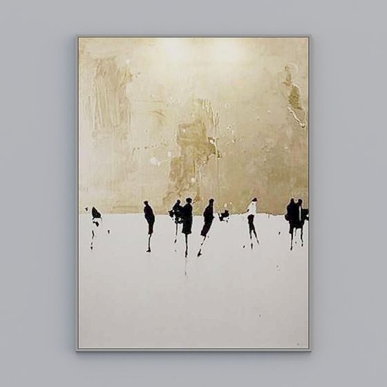 Urban Stroll Low Poly 3D Model