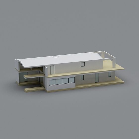 Urban Oasis Modern Residential 3D model