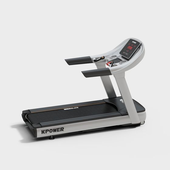 Modern KPOWER Treadmill 3D model for Various Applications