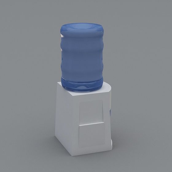 Unique Low-Poly Bucket 3D model