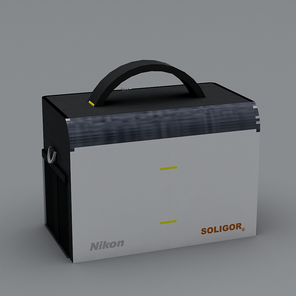 Nikon Camera Bag 3D Model