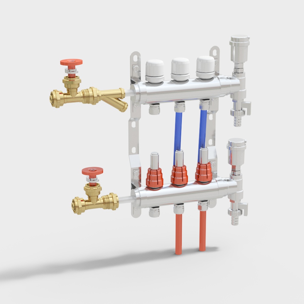 3-way water collector