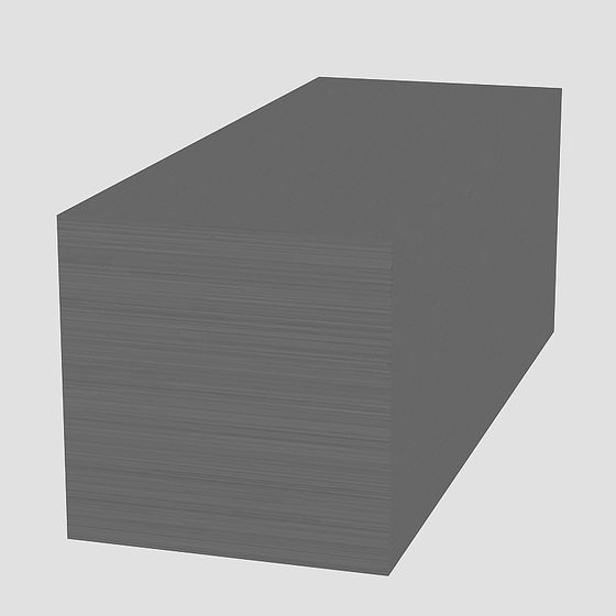 Gray Decorative Lines 3D Model