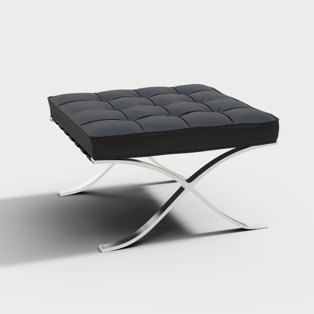 Pied de barcelone noir 6