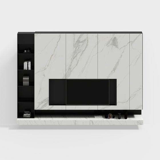 Urban Elegance 3D model TV Cabinet