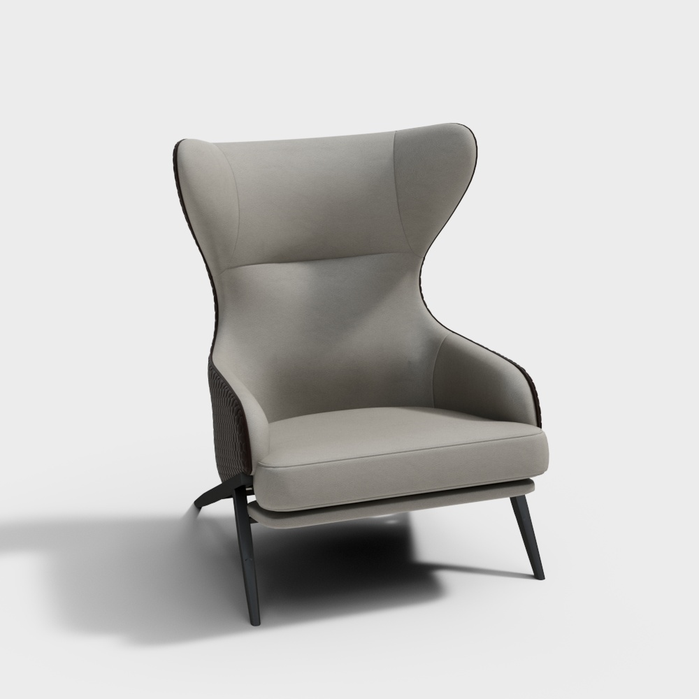 - Oriental Minimalist - Flat Chair - Z-906