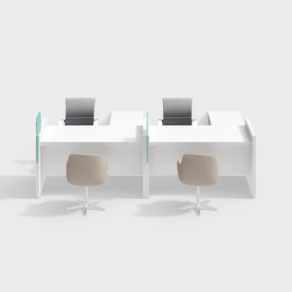 은행 접수 데스크