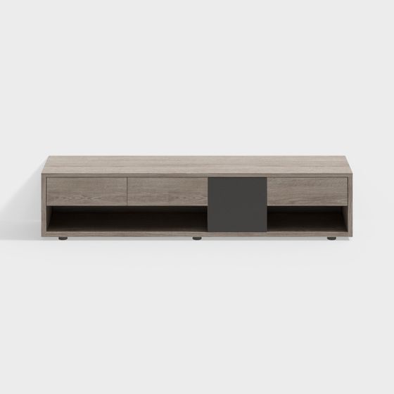 Modern Minimalist TV Cabinet 3D model