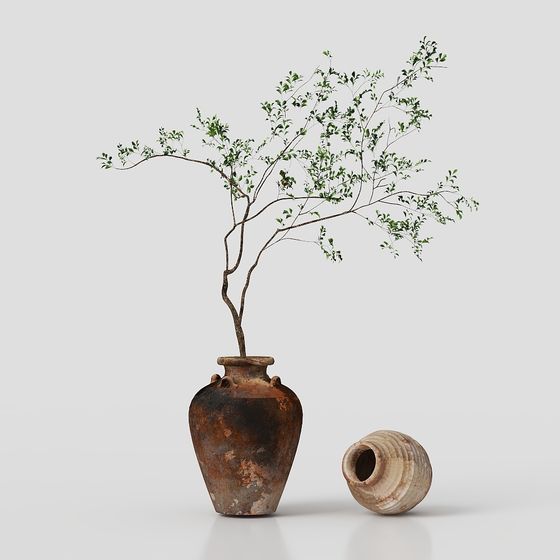 Ancient Vase 3D Model