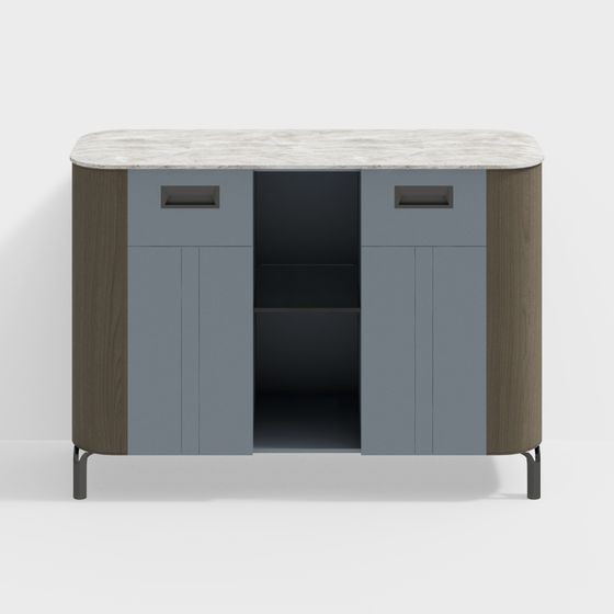 Urban Storage Cabinet 3D model