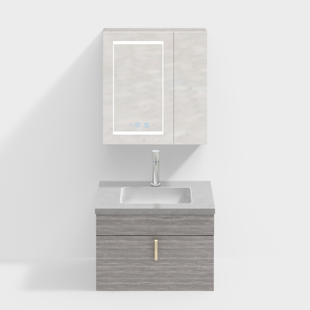 ห้องน้ำ + ตู้เก็บของห้องน้ำ Kington 2112 800mm*560mm*830mm