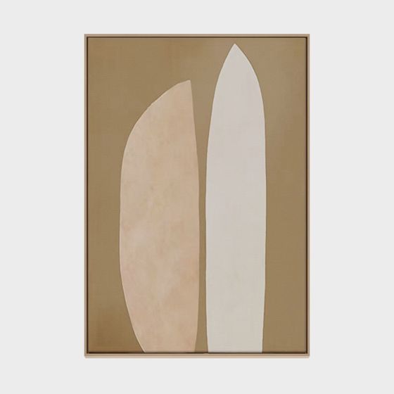 Abstract Double Leaf 3D model for Creative Projects