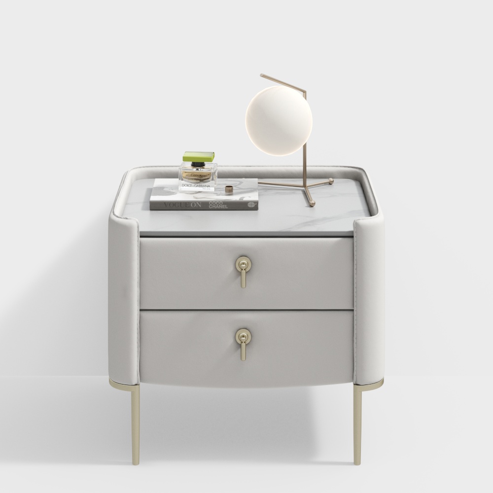 ピナクル - シンプルラグジュアリー - ベッドサイドテーブル - CTG31S