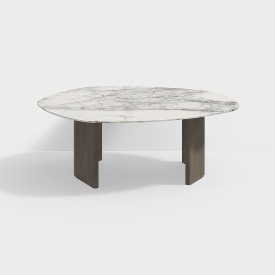 Elegant Round Table 3D model for Modern Aesthetics