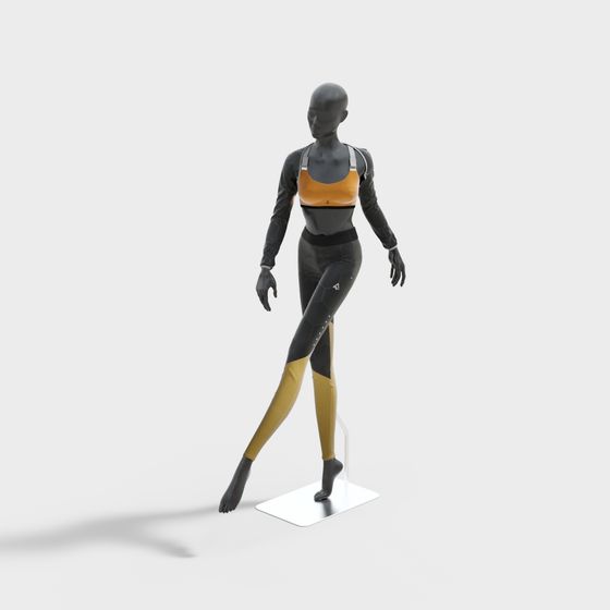 Urban Runner 3D model