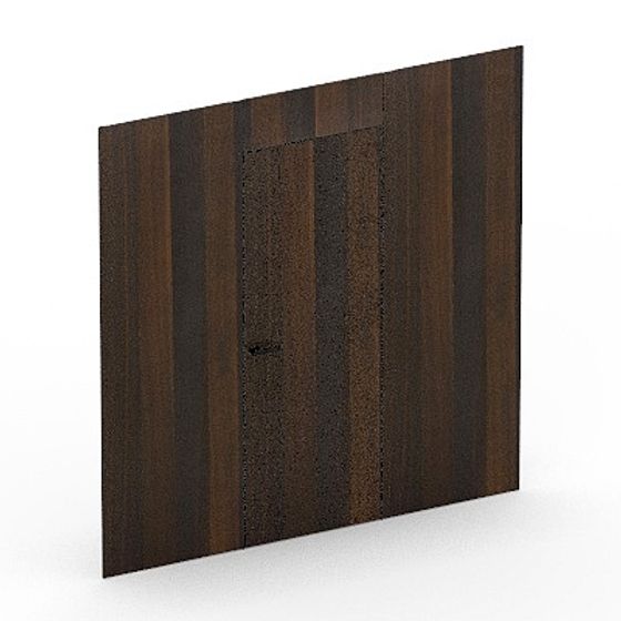 Stylish Single Opening Filomuro Door 3D Model