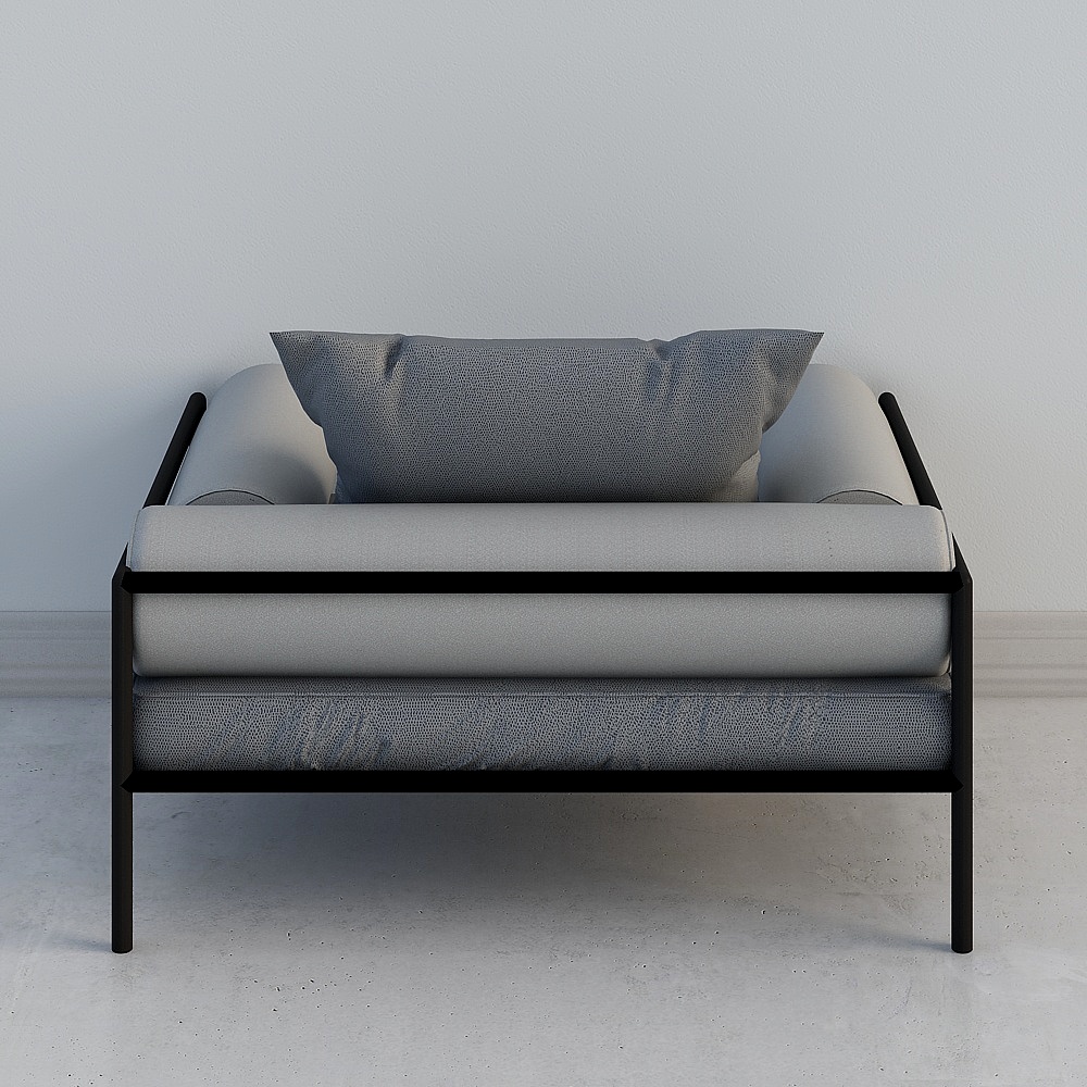 Sofa black ind