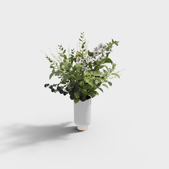 Spring Bouquet 3D model for Modern Interiors