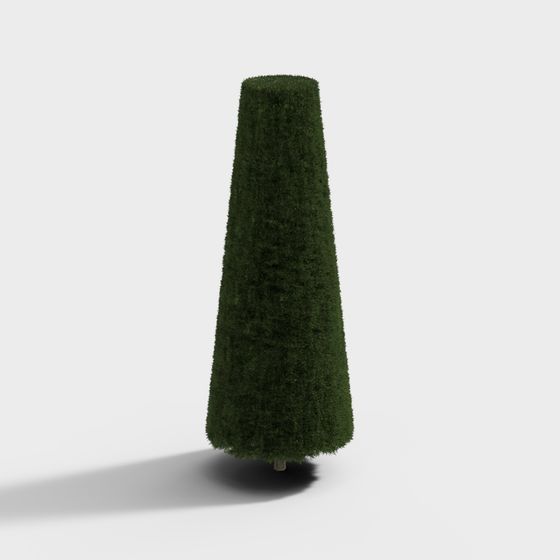 Pruned Tree Low Poly 3D Model