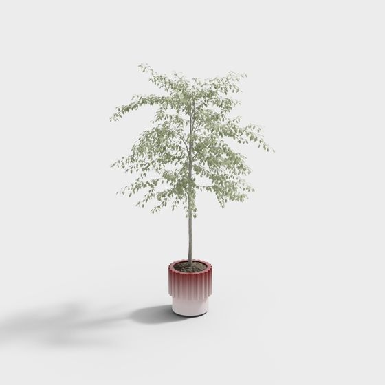 Urban Oasis Low Poly 3D Model for Creative Designs