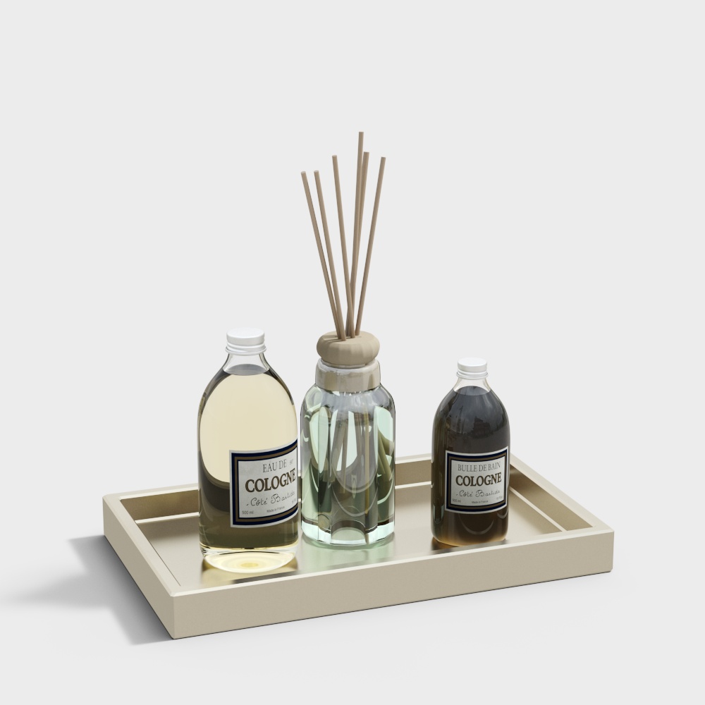 Petits ornements de salle de bains modernes