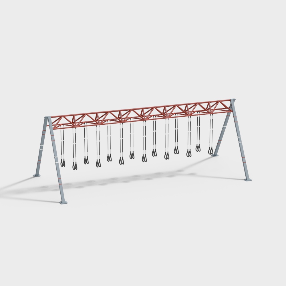 Modern Swing Rack 3D model
