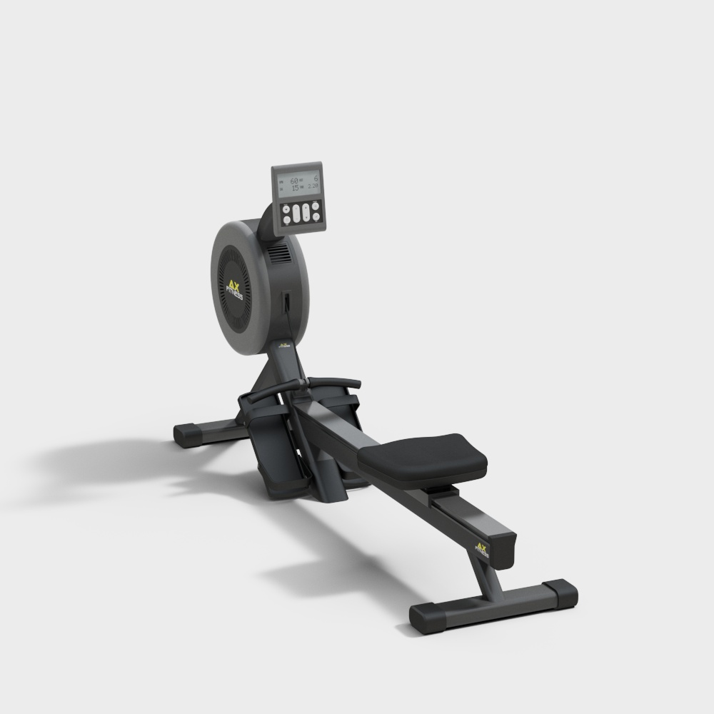 AX Fitness Rowing Machine 3D model