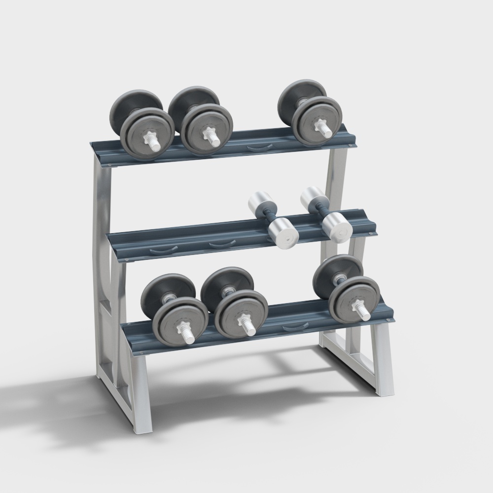 อุปกรณ์ฟิตเนสลู่วิ่งสมัยใหม่-ดัมเบล