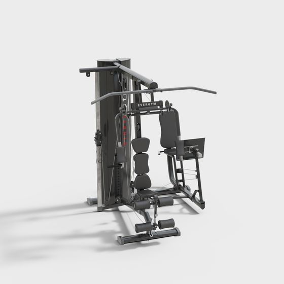EverGym Multifunctional Strength Training Machine 3D model