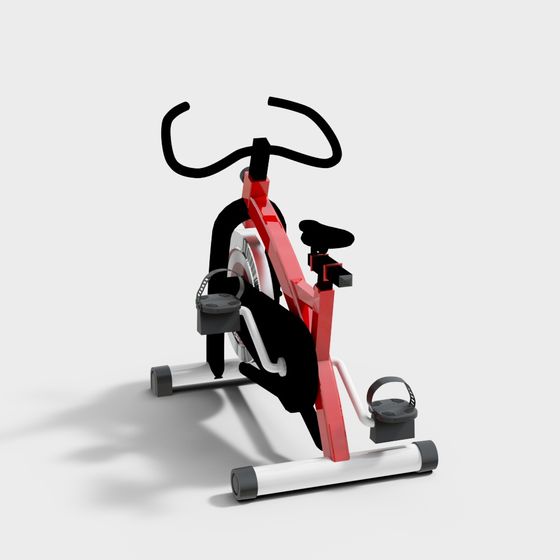 Vibrant Indoor Cycling Bike 3D model