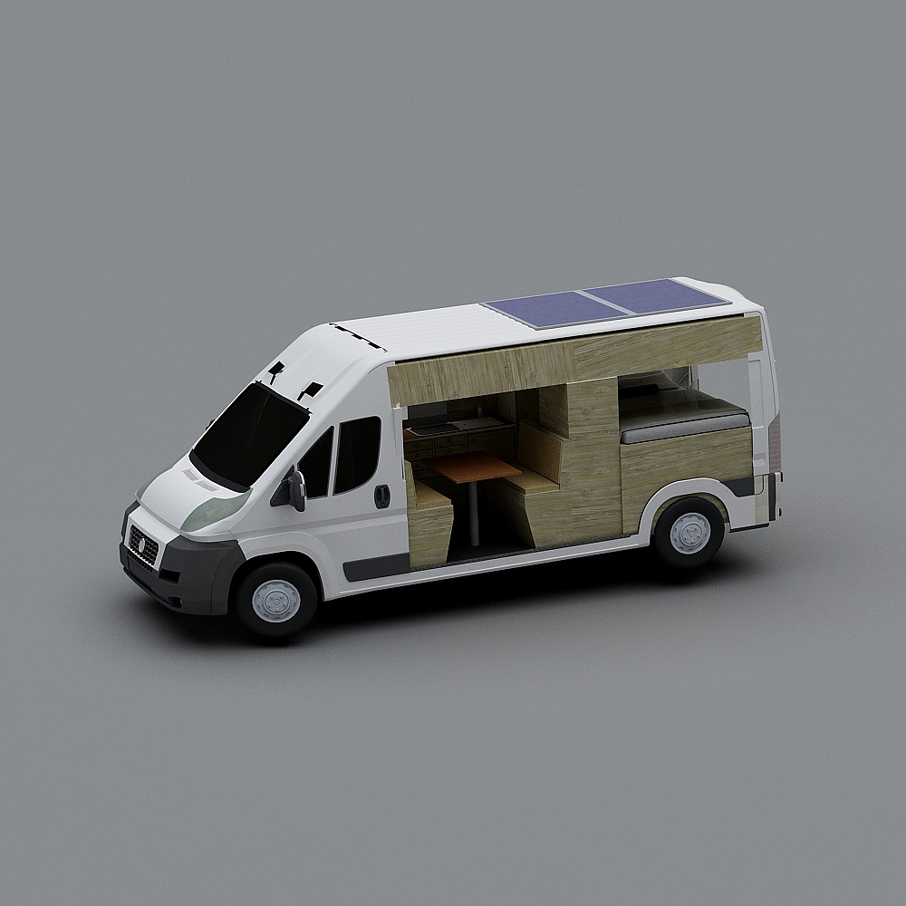 Mobile Workshop 3D model