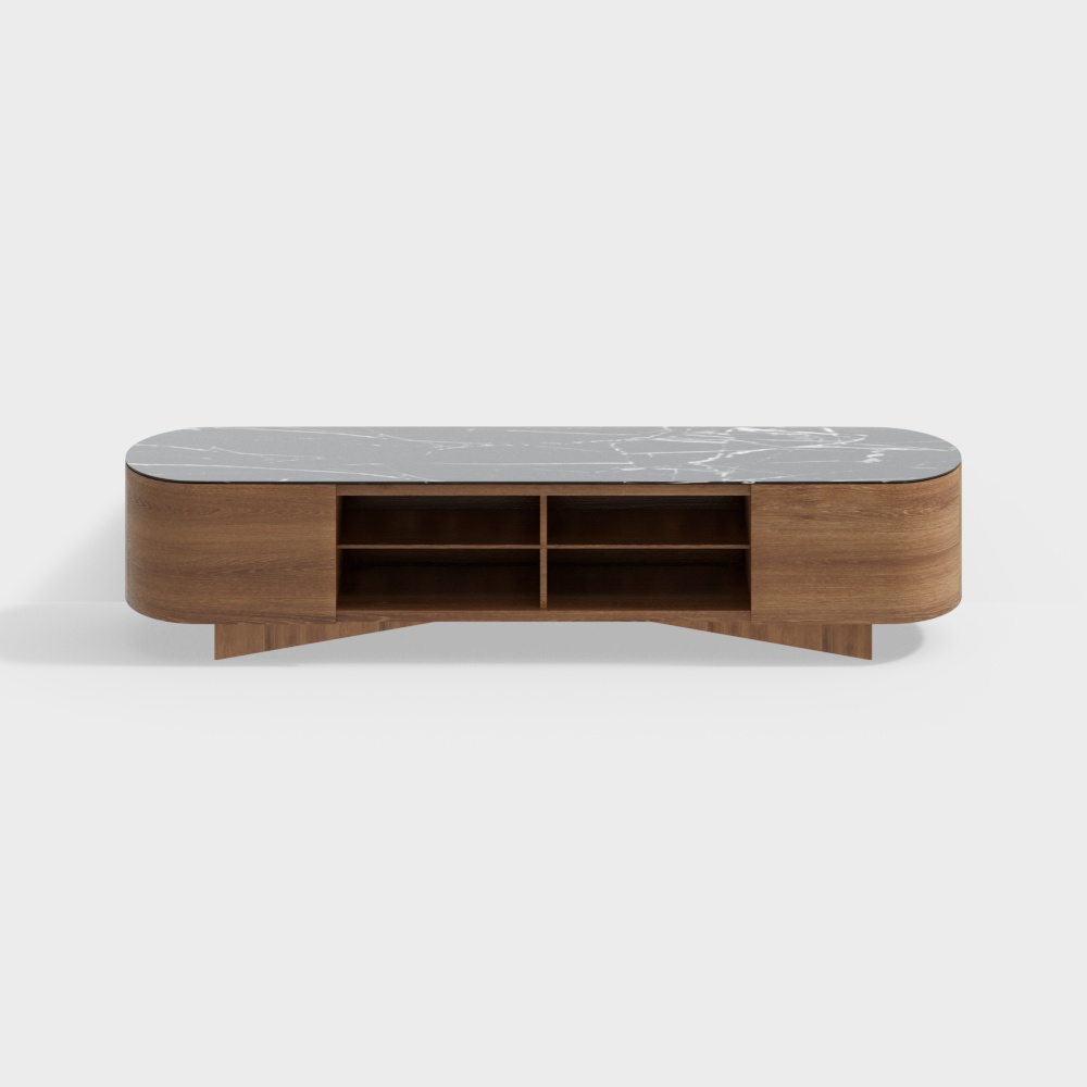 Rondos (2400x550x500) TV Cabinet