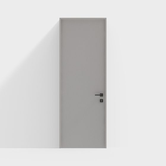 Minimalist Door 3D model
