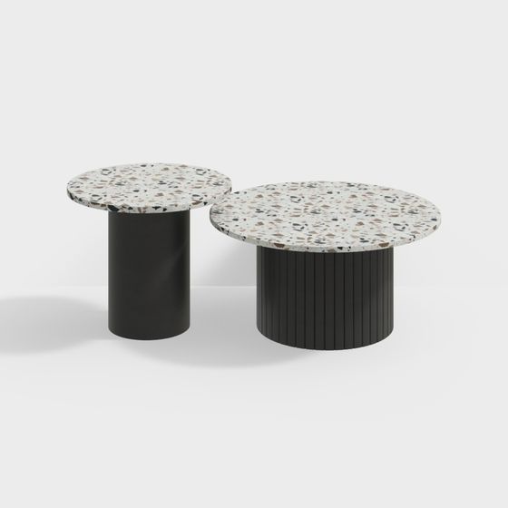 Table basse à combinaison Terrazzo Rudai R-CJ-070