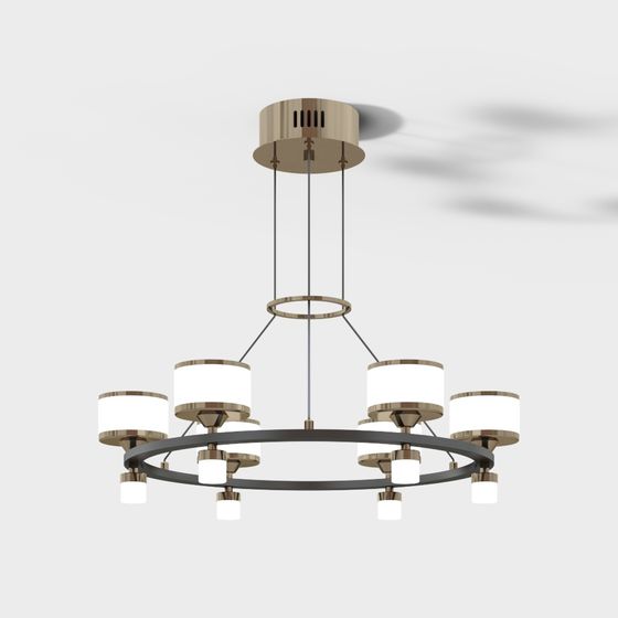 Urban Elegance Chandelier 3D model