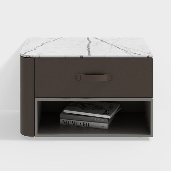 Urban Corner Side Table 3D model for Modern Interiors