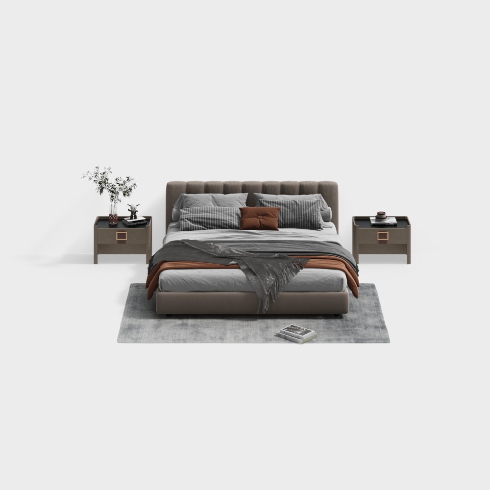 ห้องนอนโมเดิร์น GG 2 เตียง (2017)