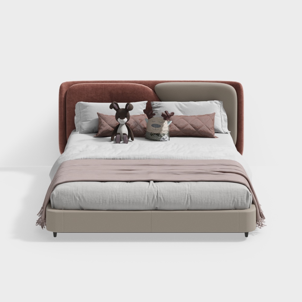 Cama de niña moderna 114119104