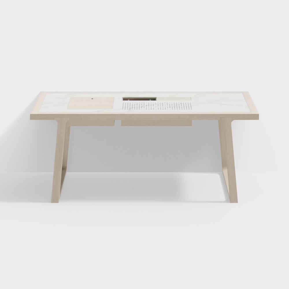Urban Office Desk 3D model