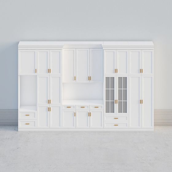 Urban Study Cabinet 3D model